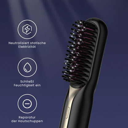 HairLuxe - 2 in 1 Glättbürste